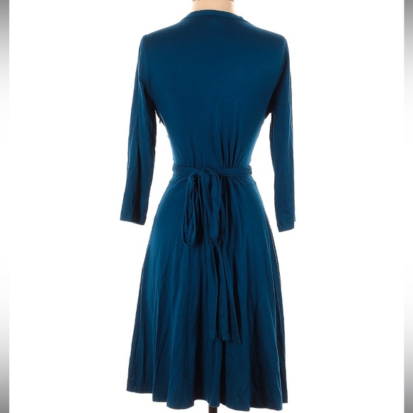 Banana Republic Issa London Blue Wrap Dress - Picture 5 of 5